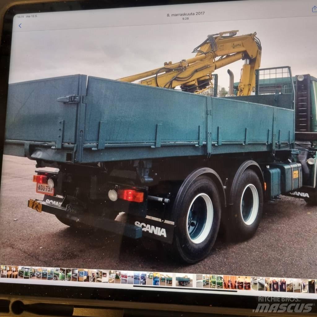 Scania R 142 HL 케이블 리프트 탈착식 트럭