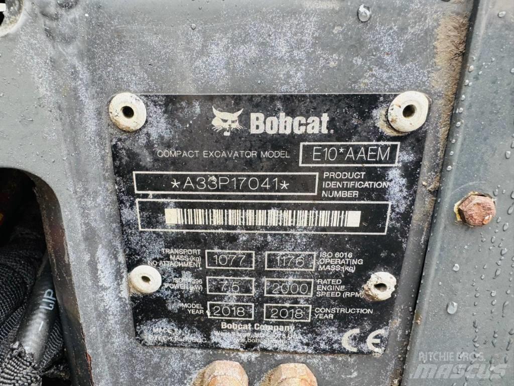 Bobcat E 10 소형 굴삭기 7톤 미만