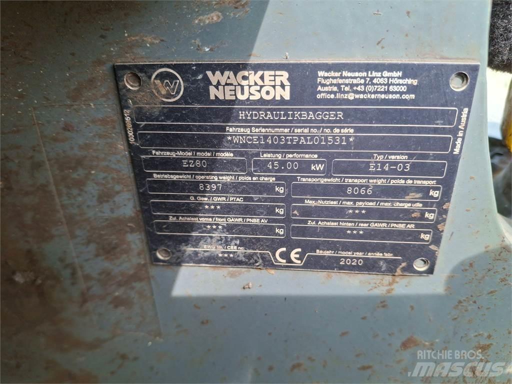 Wacker Neuson EZ80 대형 굴삭기 29톤 이상