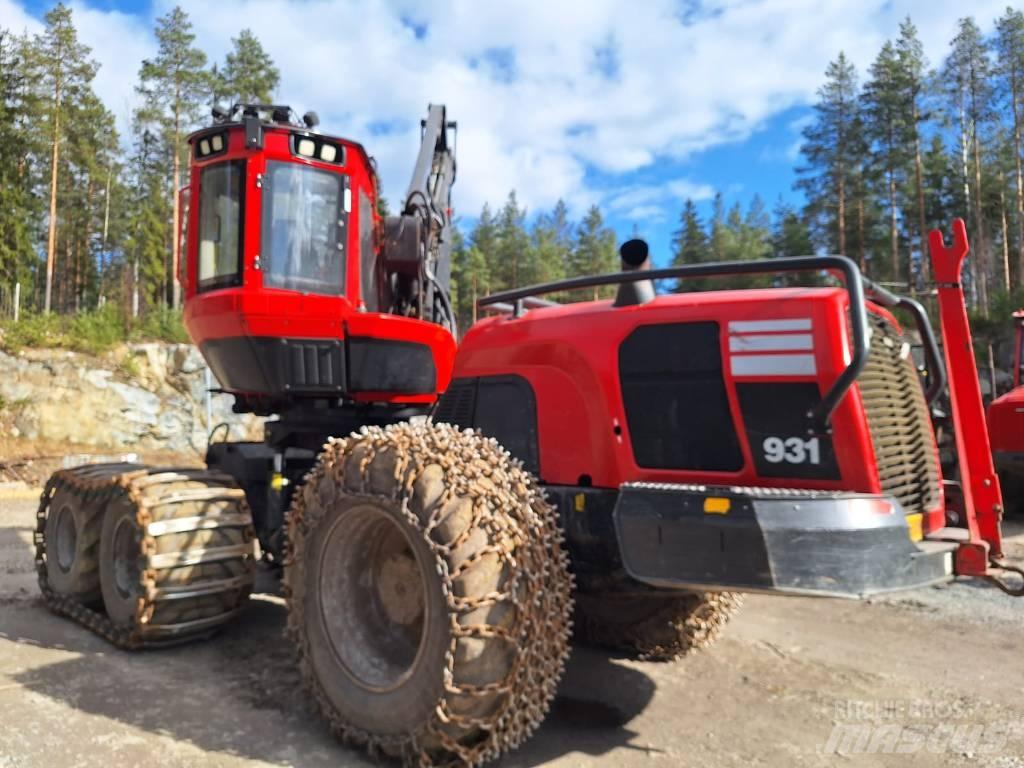 Komatsu 931 원목 하베스터