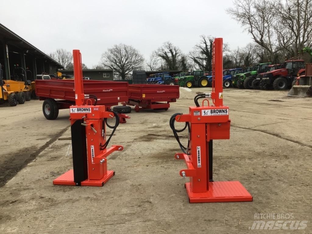 Browns Log splitter 목재 쪼개기 및 절단기