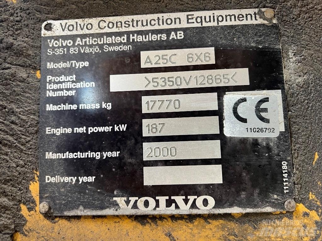 Volvo A25c 연결식 홀러