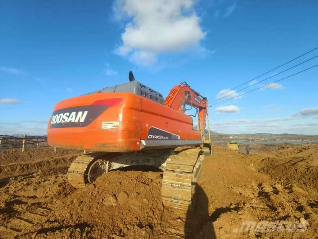 Doosan DX 450 LC-9 수륙양용 굴삭기