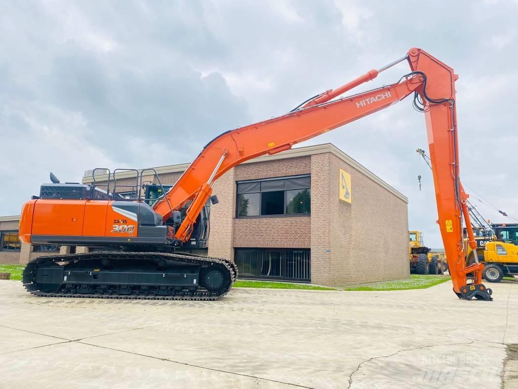 Hitachi ZX 300lc-7 롱리치 굴삭기