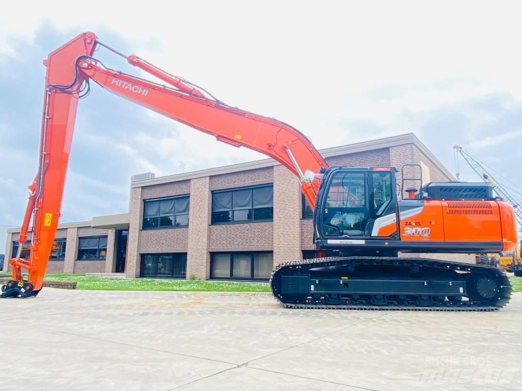 Hitachi ZX 300lc-7 롱리치 굴삭기