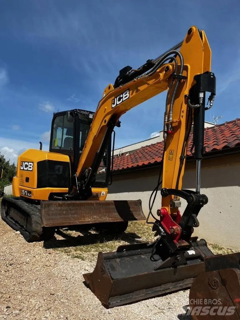 JCB 51 R-1 소형 굴삭기 7톤 미만