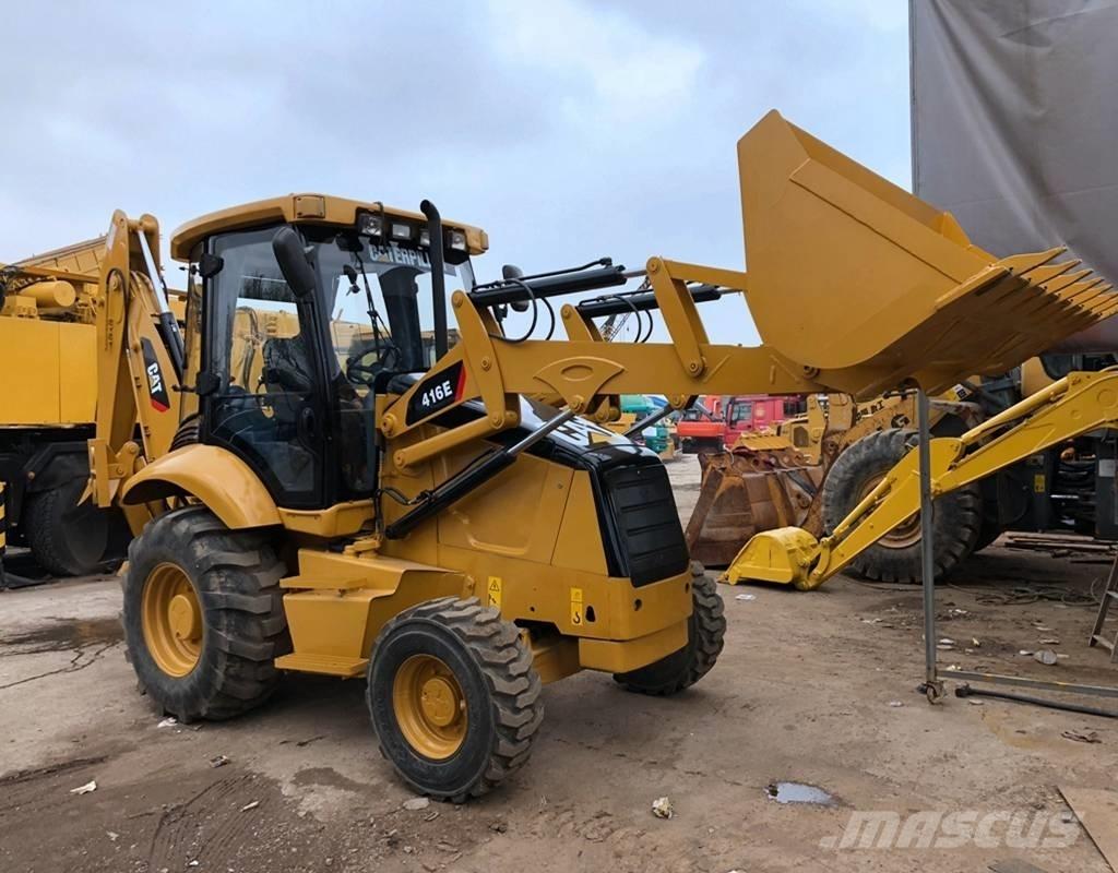 CAT 416E 백호로더