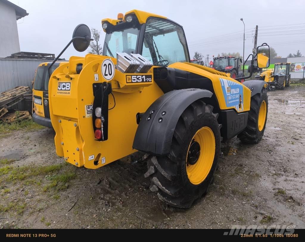 JCB 531-70 텔러 핸들러