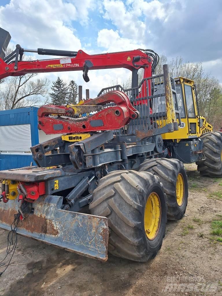 Welte w 130m 목재스키더