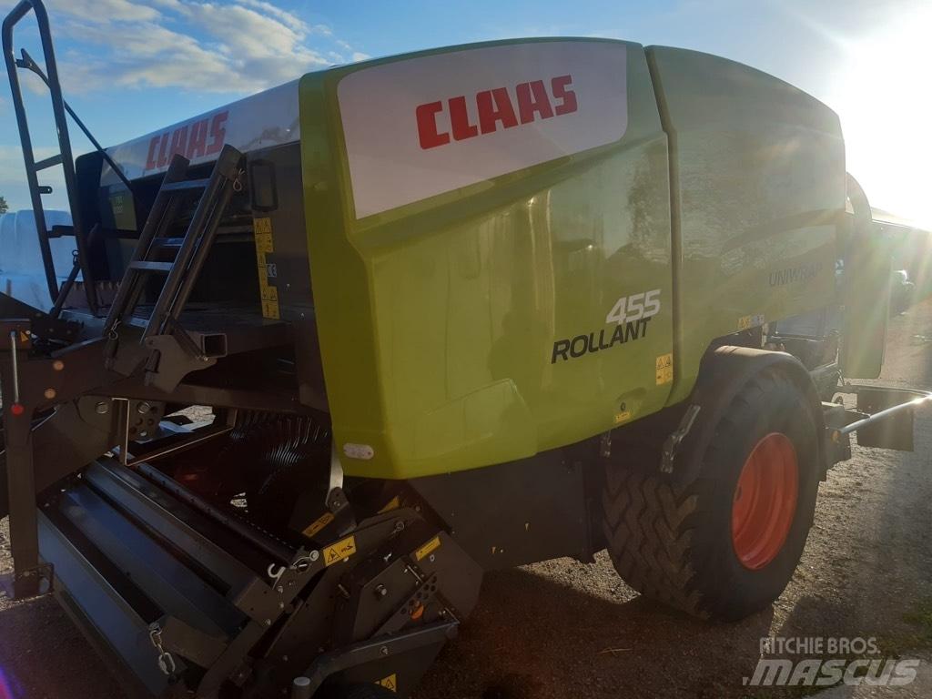 CLAAS 455 원형 곤포기