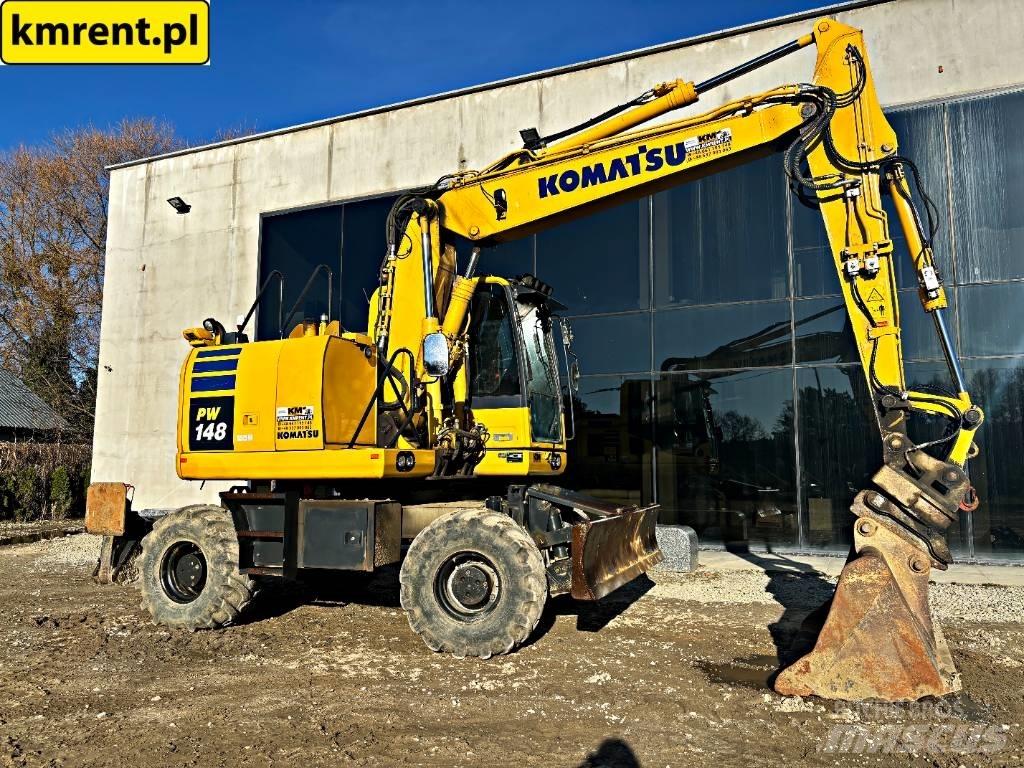 Komatsu PW 148-10  휠 굴삭기