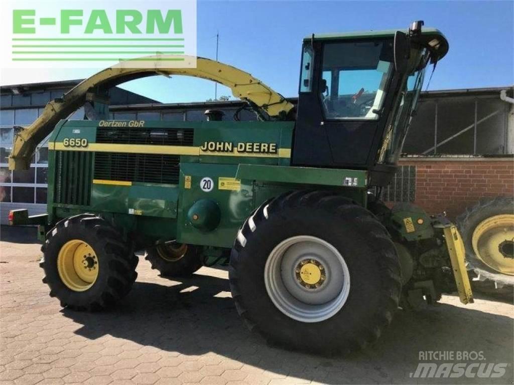 John Deere 6650 자동 초지기계