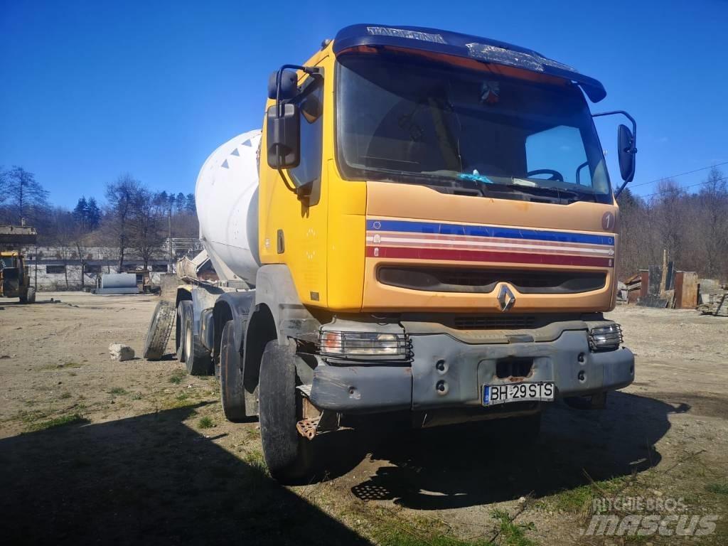 Renault Kerax 420 콘크리트 믹서트럭