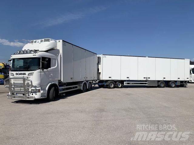 Scania R520 6x2 탑차 트럭