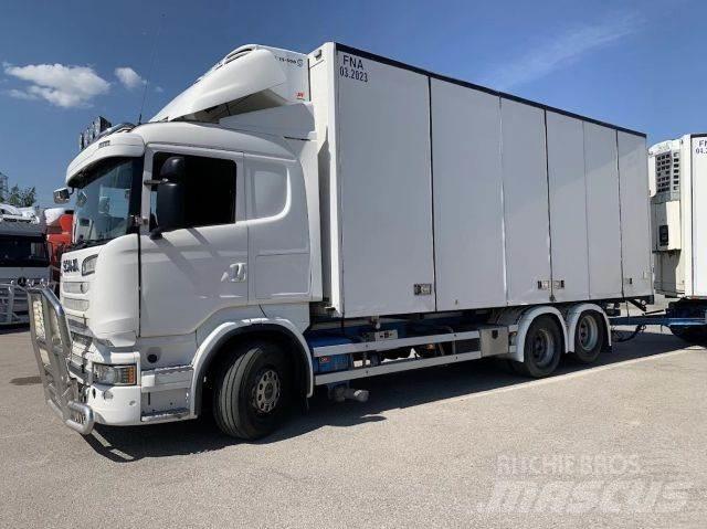 Scania R520 6x2 탑차 트럭
