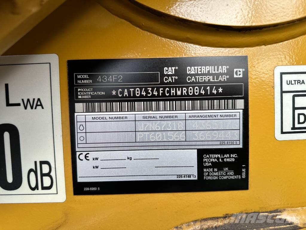 CAT 434 F 백호로더