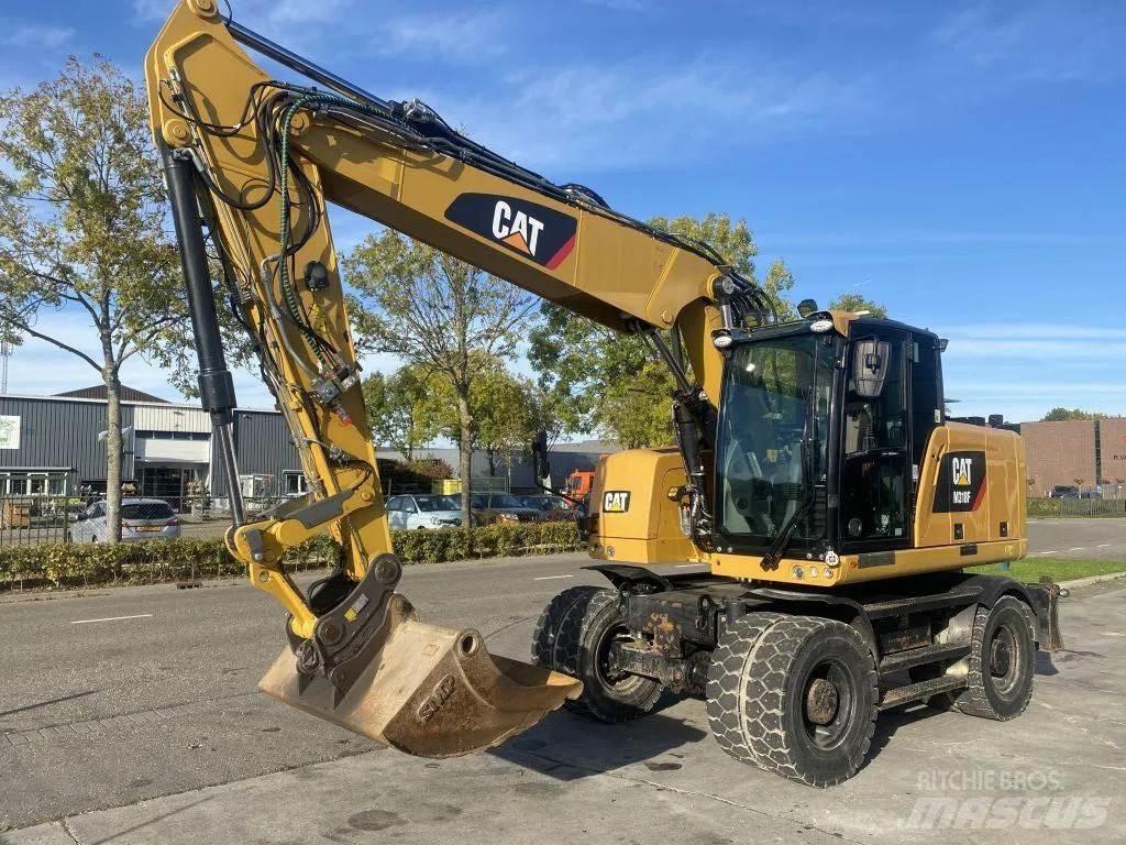 CAT M318F  휠 굴삭기