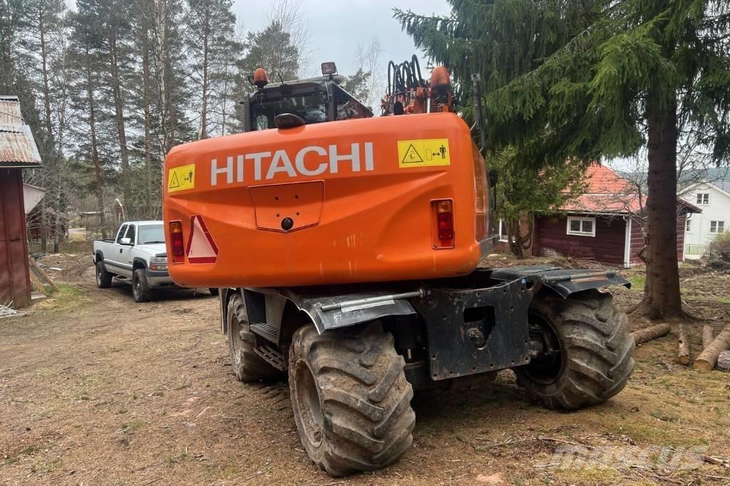 Hitachi ZX 140 W-3  휠 굴삭기