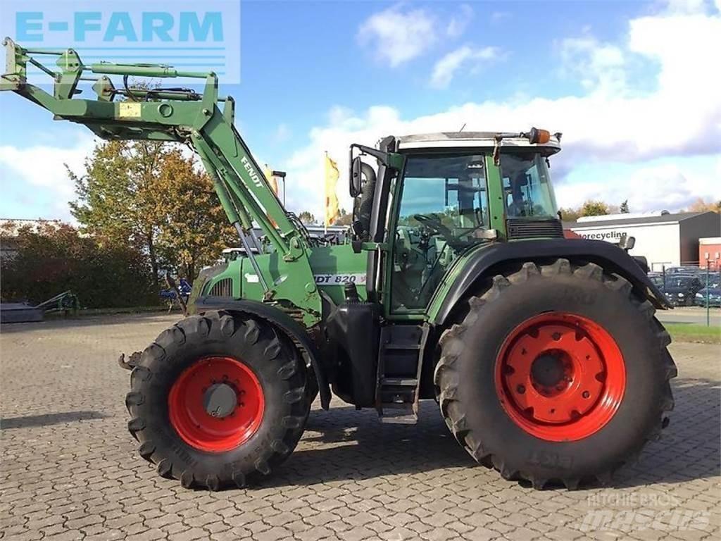Fendt 820 vario 트랙터