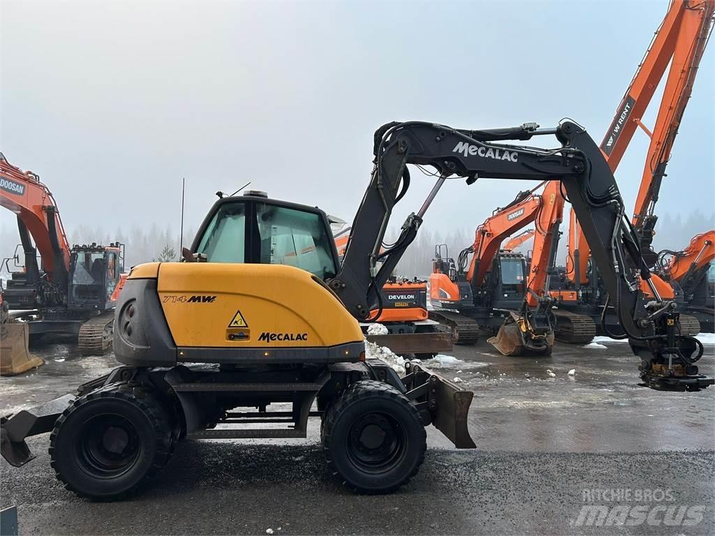 Mecalac 714MW  휠 굴삭기