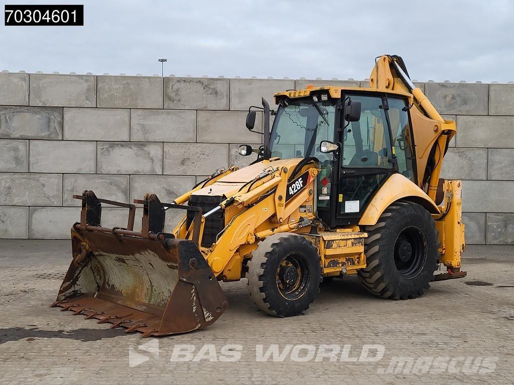 CAT 428 F A/C 백호로더