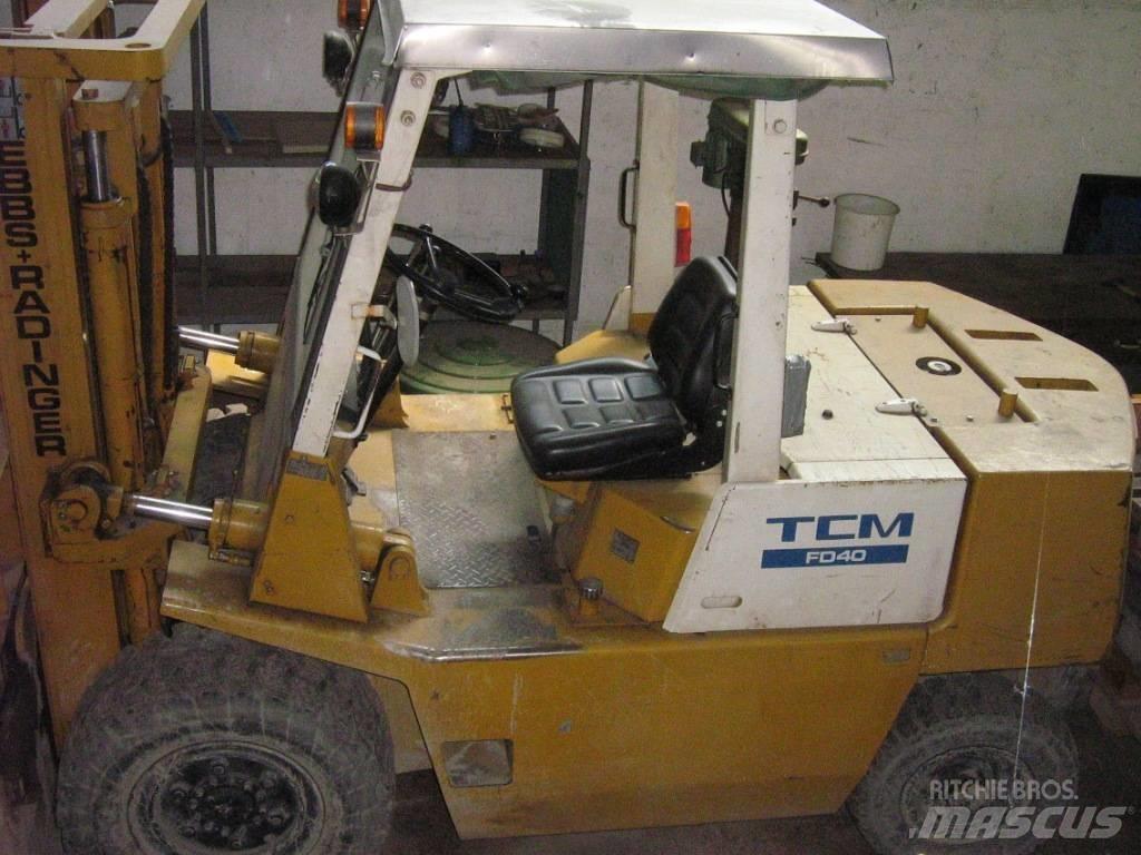 TCM FD40 디젤 지게차