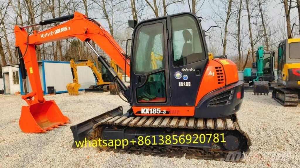 Kubota KX 185 중형굴삭기 7톤-28톤