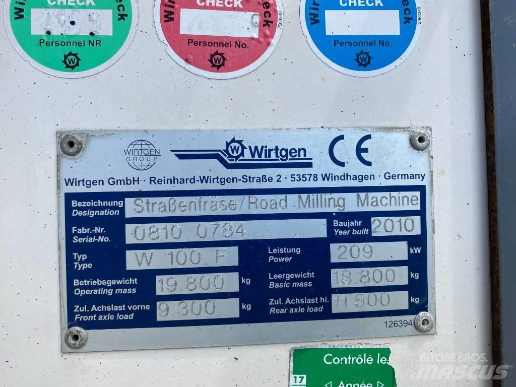 Wirtgen W1000FK 아스팔트 콜드 밀링 기계