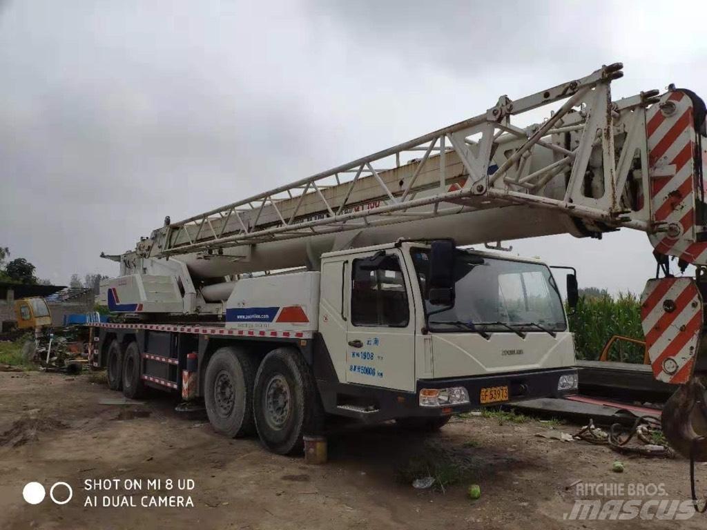 Zoomlion QY80V A/T 크레인
