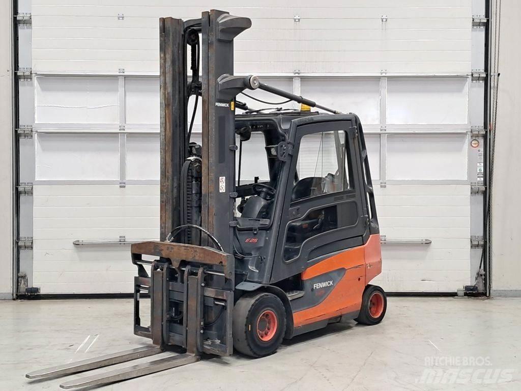 Linde E25-01 전동 지게차
