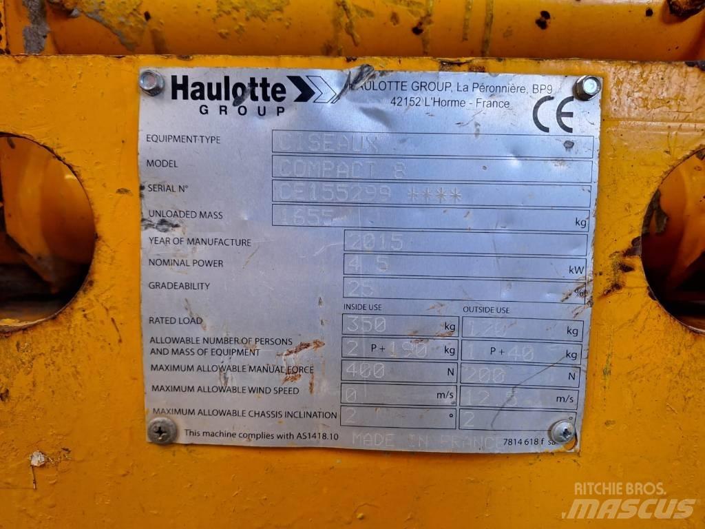 Haulotte Compact 8 가위형 리프트