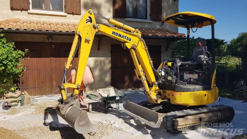 Komatsu PC24MR-5 소형 굴삭기 7톤 미만