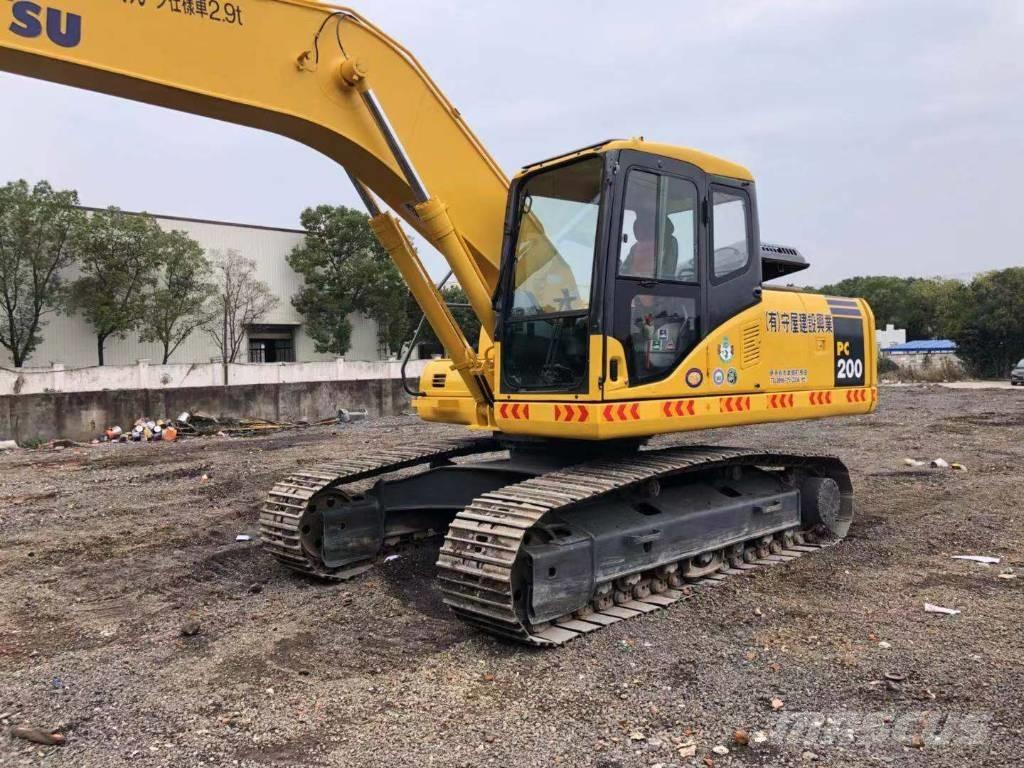 Komatsu pc200-7 대형 굴삭기 29톤 이상