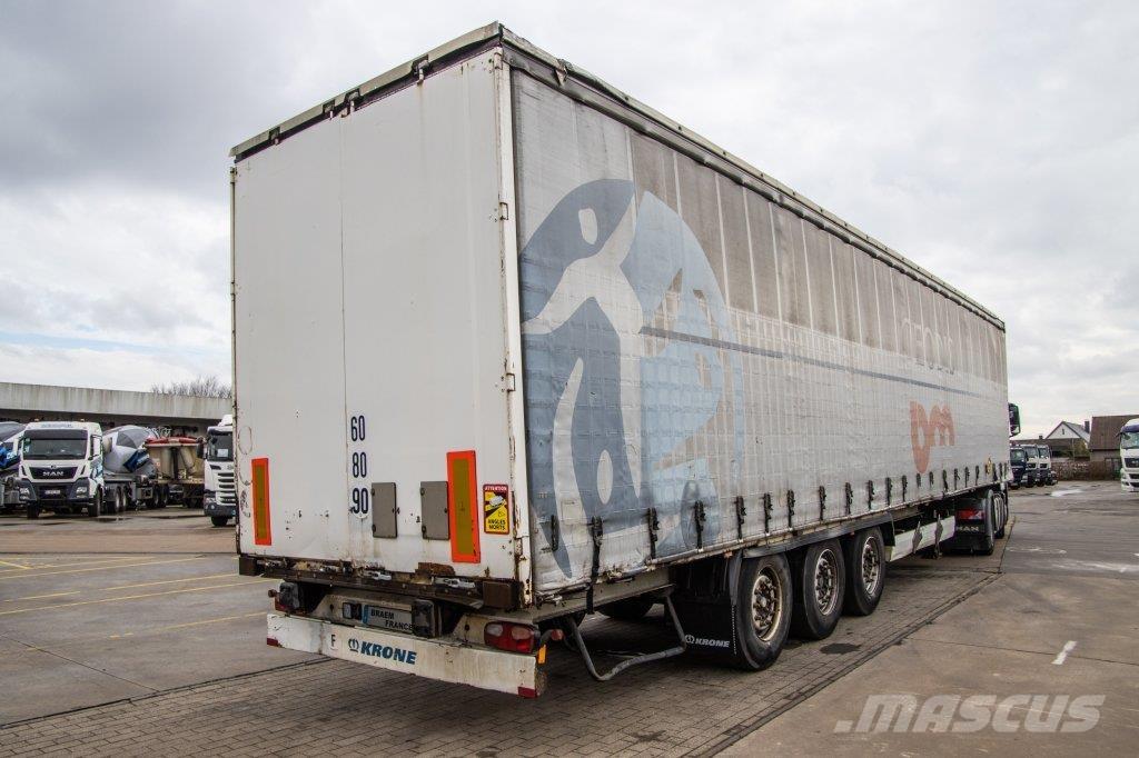 Krone SD 27 커튼사이더 세미 트레일러