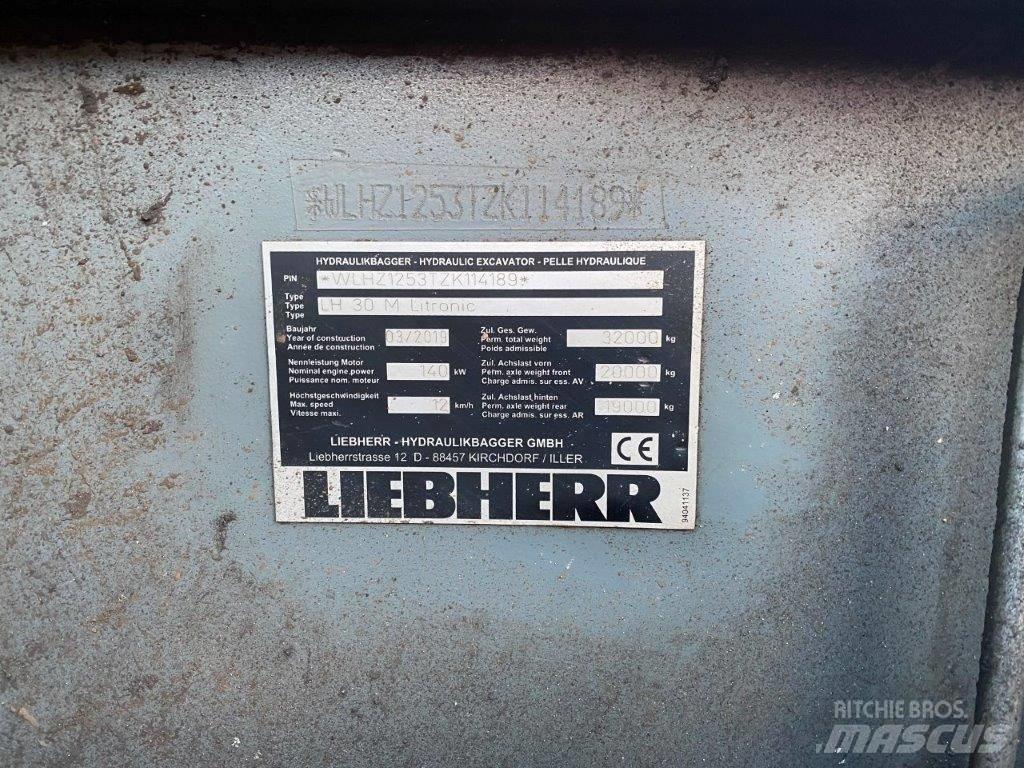 Liebherr LH 30 M 폐기물/산업 처리기