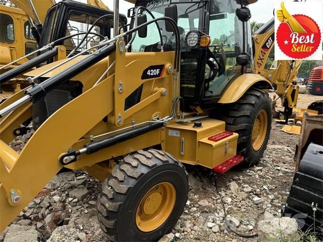 CAT 420 F 백호로더