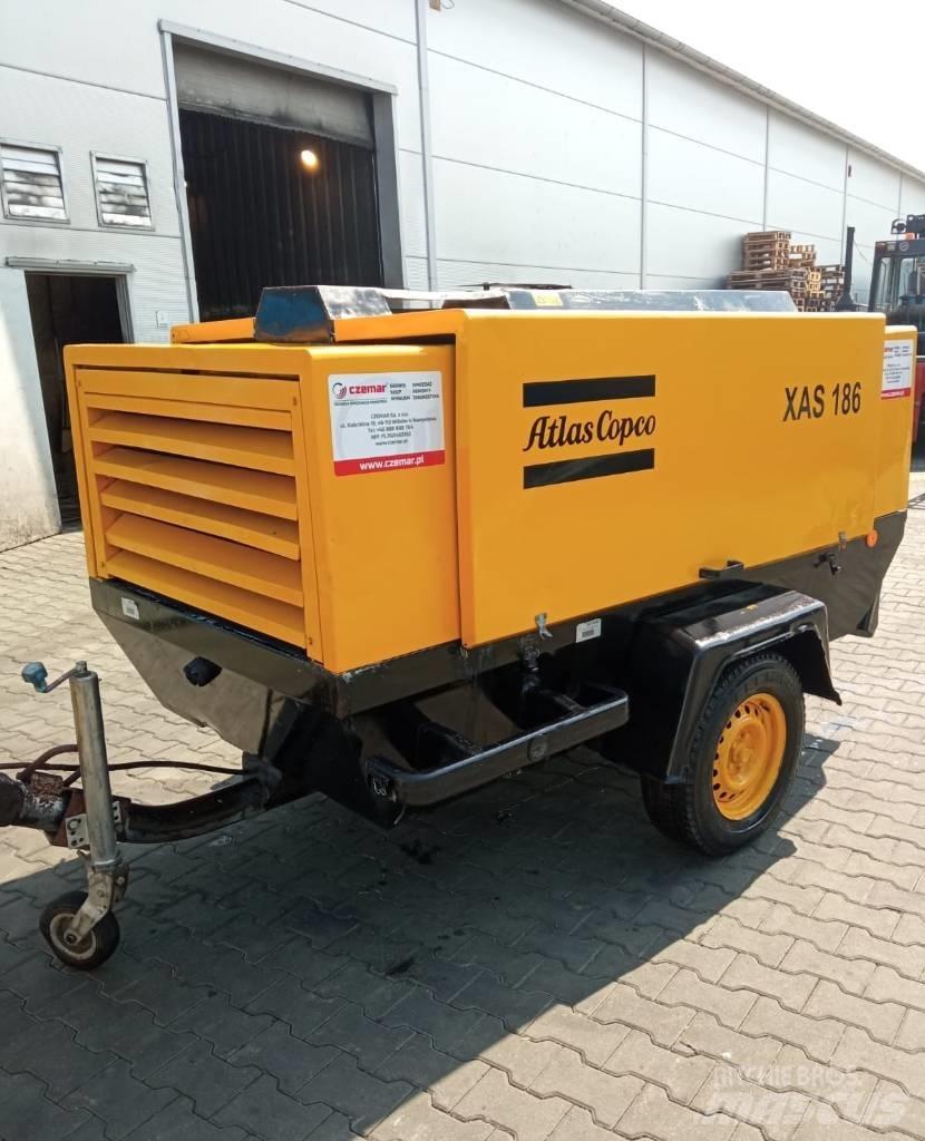 Atlas Copco XAS186 콤푸레샤