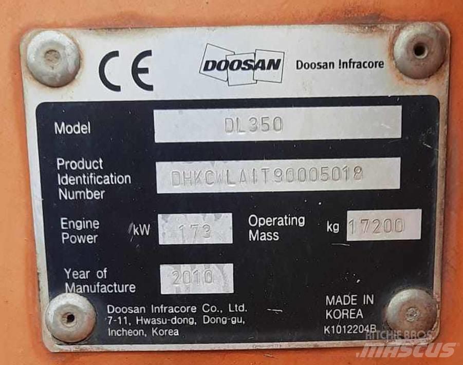 Doosan DL 350  휠로우더