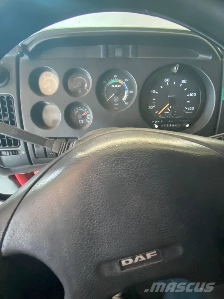 DAF XF 95.380 플랫베드/드롭사이드 트럭