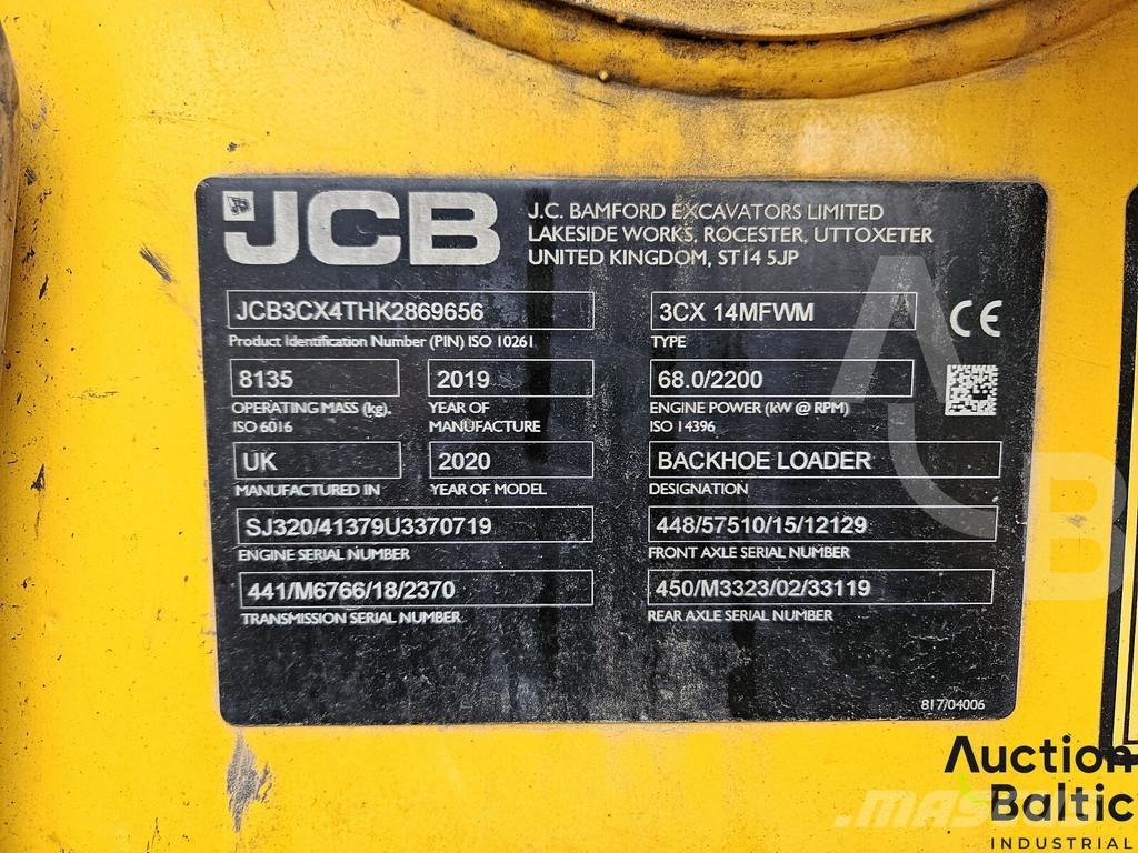 JCB 3 CX 백호로더