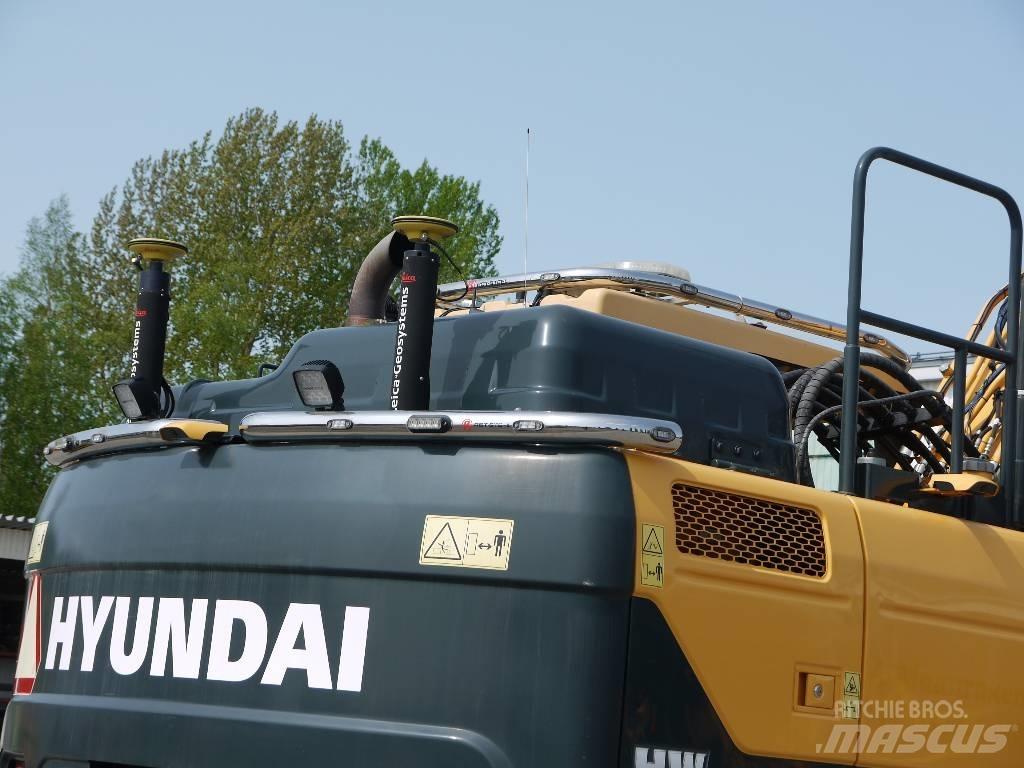 Hyundai HW 180  휠 굴삭기