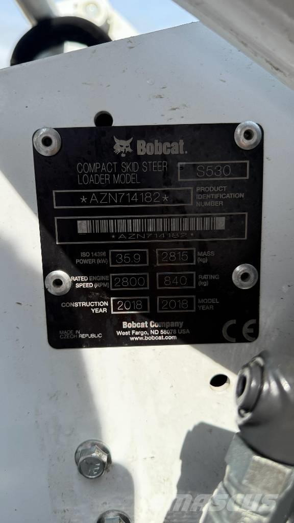 Bobcat S 530  스키드로더