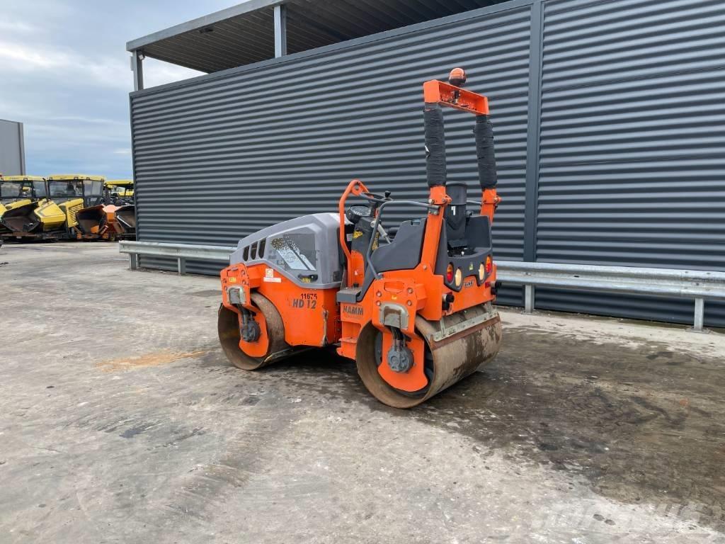 Hamm HD 12 VV 트윈 드럼 롤러