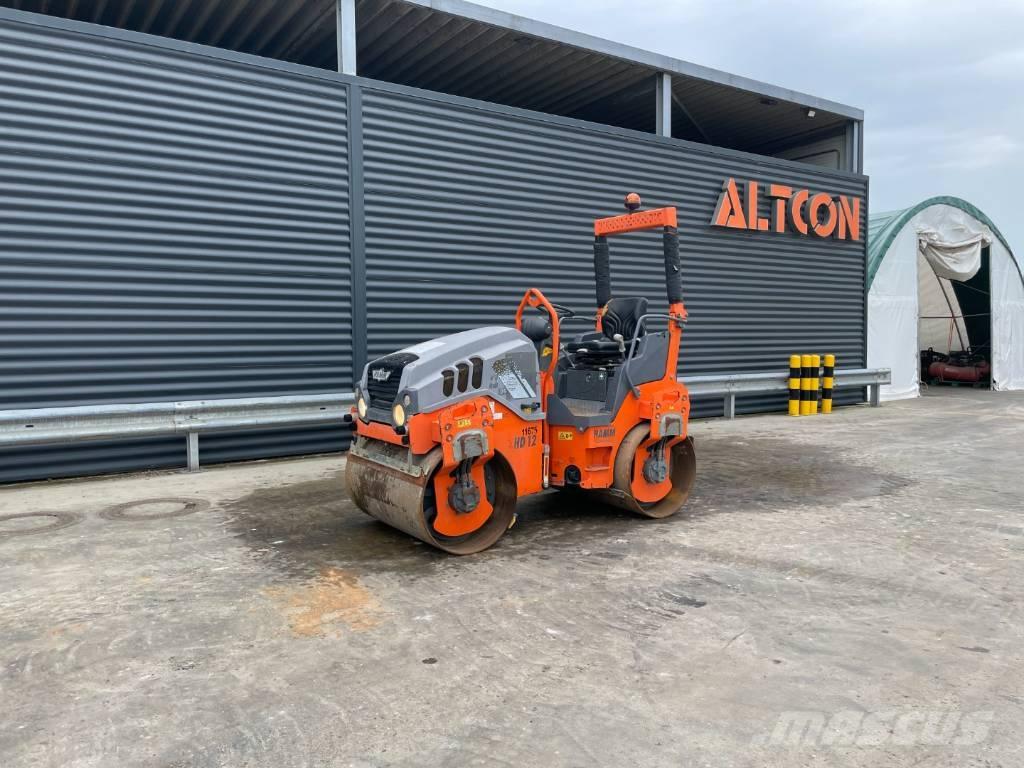 Hamm HD 12 VV 트윈 드럼 롤러