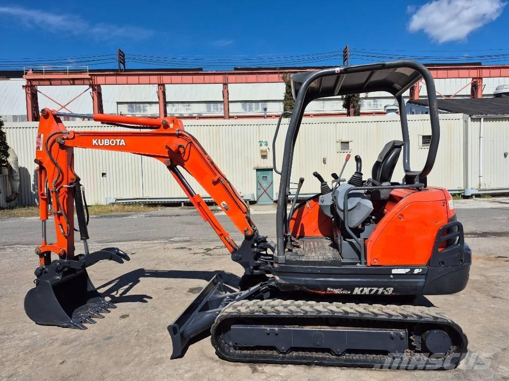Kubota KX 71-3 소형 굴삭기 7톤 미만