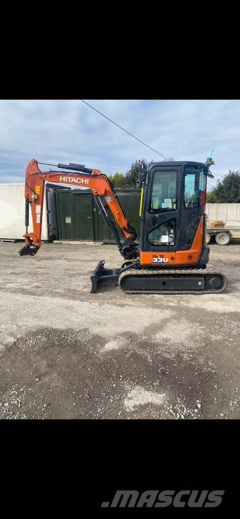  2022 Hitachi 33U-6 소형 굴삭기 7톤 미만