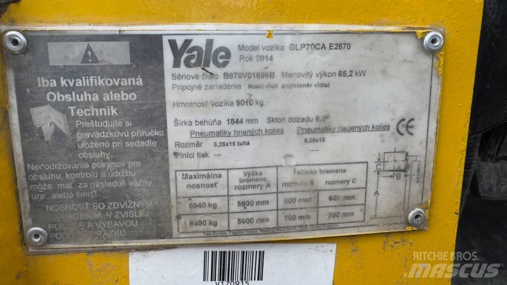 Yale GLP 70 CA LPG 지게차
