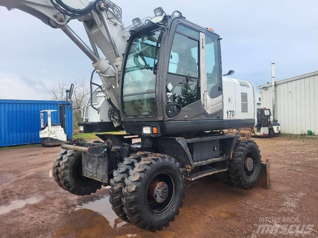 Hitachi ZX 170 W-3  휠 굴삭기