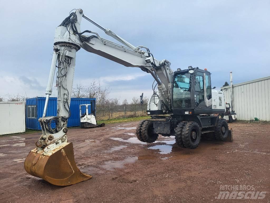 Hitachi ZX 170 W-3  휠 굴삭기