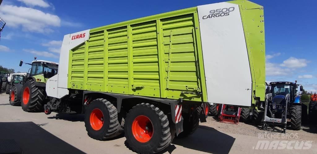 CLAAS Cargos 9500 자동 적재 트레일러